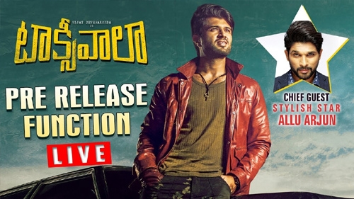 taxiwaala pre release event