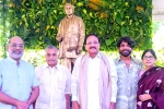 Akkineni family, ANR 100th Birthday news, anr statue inaugurated, M venkaiah naidu