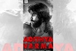 vikram son in arjun reddy remake, dhruv vikram in adithya varma, arjun reddy s tamil remake retitled adithya varma new poster out, Dhruv vikram