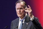 Top news, US President, ex president h w bush hospitalized, Houston methodist hospital