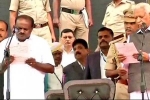 Karnataka chief minister, Karnataka chief minister, a teaser of federal front released in the oath taking ceremony of kumara swamy, Cpi