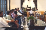 Tollywood updates, Chiranjeevi latest updates, chiranjeevi chairs a crucial meeting at his home, Tollywood updates