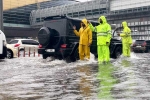 Dubai Rains weather, Dubai Rains visuals, dubai reports heaviest rainfall in 75 years, Children
