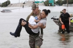 Hurricane Harvey timeline in US, Harvey causes catastrophic floods in Houston, hurricane harvey brings havoc and mayhem to texas coastline, Flash flood