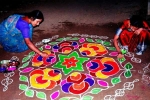 cultural significance of rangoli, hindu traditions, spiritual and cultural significance of making rangoli outside the house, Deity