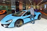 sportscar in dubai, Balvir Singh, indian man wins mclaren 570s spider sportscar in dubai lucky draw but what he did next is totally unexpected, Prank