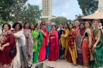 ruby shekhar in singapore, Ruby Shekhar, meet ruby shekhar the founder of demure drapes who is making singapore fall in love with sari, Ruby shekhar