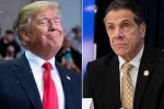 donald trump, edited clips, president trump plays misleading clippings from cuomo in press briefings, Andrew cuomo