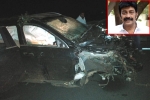 Rajasekhar breaking news, Rajasekhar, rajasekhar meets with a road accident, Car accident Rajasekhar breaking news, Rajasekhar, rajasekhar meets with a road accident, Car accident