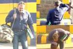 Sanjay Dutt out from jail, Sanjay Dutt updates, sanjay dutt walks out with a salute, 1993 mumbai serial blasts case