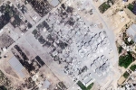 Hamas, Gaza Attacks images, satellite images show how gaza was reduced, Bali