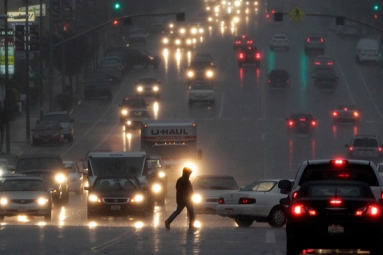 Strongest Storm To Hit Los Angeles