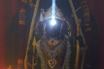 Surya Tilak Ram Lalla idol news, Ram Lalla idol, surya tilak illuminates ram lalla idol in ayodhya, Ram mandir