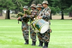 Indian Soldiers, Indian army, watch u s army band plays jana gana mana for indian soldiers, Gpi