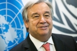 WMO data 4 warmest years, UN on climate, un secretary general antonio guterres calls for urgent climate action, Wmo