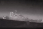 Russian Landing Ship, Cesar Kunikov breaking, ukraine drone damages russian landing ship, Dating