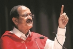 Venkaiah naidu, Venkaiah naidu, venkaiah naidu to take pledge as india s 13th vice president, President hamid ansari