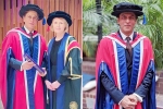 Shah Rukh Khan receives doctorate, philanthropist shah rukh khan, shah rukh khan receives honorary doctorate in philanthropy by london university gives a moving speech on kindness, World economic forum Shah Rukh Khan receives doctorate, philanthropist shah rukh khan, shah rukh khan receives honorary doctorate in philanthropy by london university gives a moving speech on kindness, World economic forum