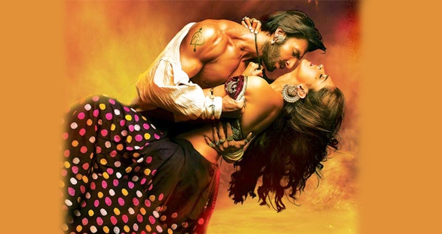 Ram Leela poster get&#039;s intensifying hot!},{Ram Leela poster get&#039;s intensifying hot!