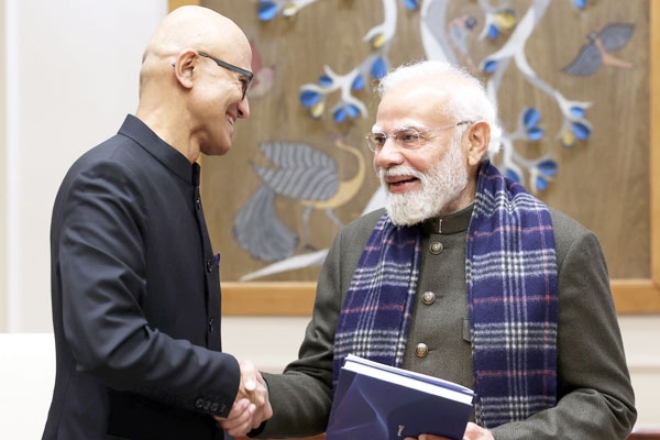 Microsoft to Invest Rs 1.5 lakh Crore in India Microsoft to Invest Rs 1.5 lakh Crore in India