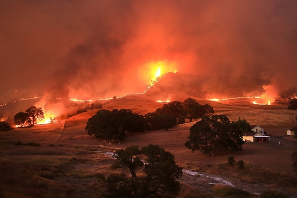 Progress started Against Wildfire North of L.A