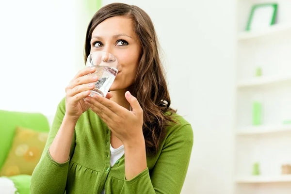 What happens when you drink Warm Water after a meal?