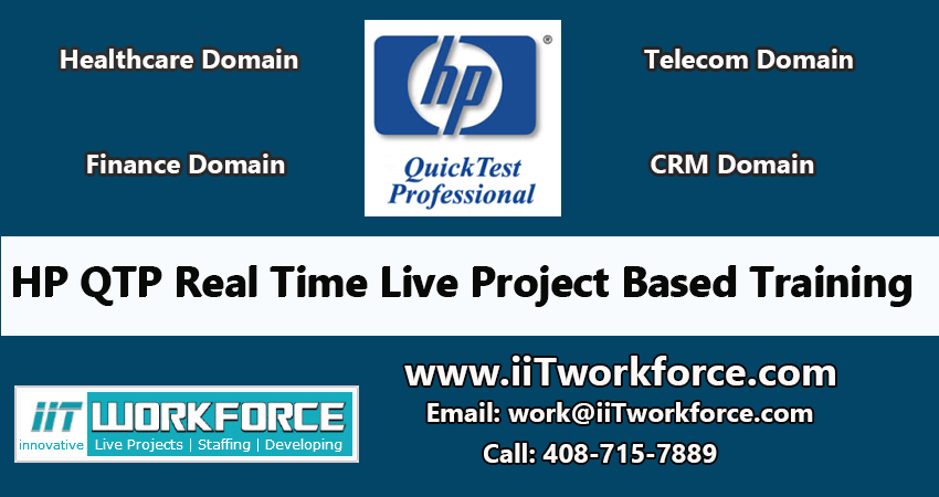 HP QTP Real Time Live Project Online Training
