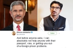foreign minister, Dhruva Jaishankar, new foreign minister s son dhruva jaishankar says he can t help with passport woes in cheeky tweet, Parenthood foreign minister, Dhruva Jaishankar, new foreign minister s son dhruva jaishankar says he can t help with passport woes in cheeky tweet, Parenthood