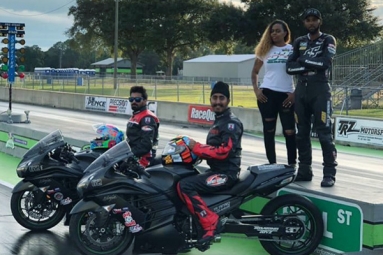 First Indian Bikers Attain New High at World Drag Racing Finals