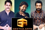 Geetha Arts upcoming movies, Geetha Arts latest updates, geetha arts to announce three pan indian films, Suriya
