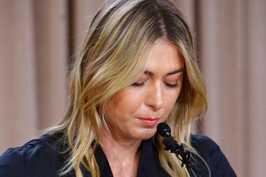 Sharapova suspended for 2 years for doping!