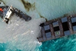 vessel, MV Wakashio, everything about mauritius oil spill and india s assistance, Split