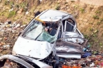 NRI news, NRI news, nri and daughter killed in road accident, Daughter killed