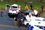 Texas Road accident updates, Texas Road accident updates, texas road accident six telugu people dead, North america