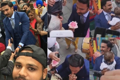 Watch: Video of Ranveer Singh Giving a Flower to an Elderly Woman Is Winning Hearts