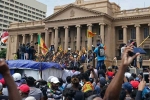 Sri Lanka situation, Sri Lanka situation, sri lanka crisis protestors break into pm s office, Sri lanka crisis