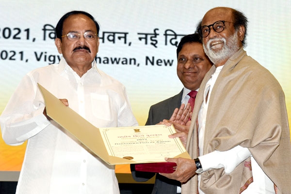 Rajinikanth Conferred With Dadasaheb Phalke Award