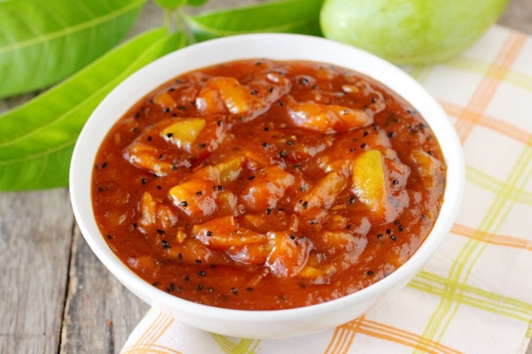 Homemade tricky Tangy Mango Chutney